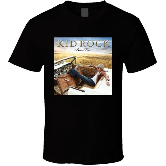 Kid Rock Born Free Country Rock Music Album Fan Concert Graphic T-Shirt 159 - Picture 1 of 5
